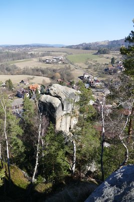 Věž Radnice z vyhlídky