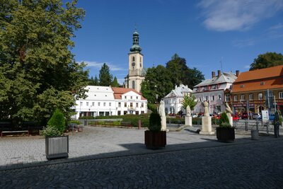 Krásná Lípa - náměstí