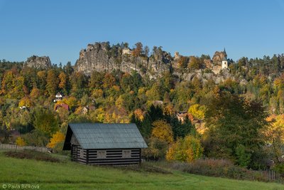 Vranovský hřeben s Pantheonem, foto P. Bičíková