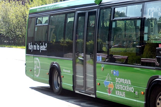 Autobusové spoje v okolí Hřenska