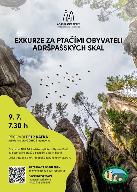 Adršpach - exkurze se zoologem