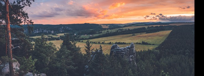 Viewpoint on Křížový vrch 