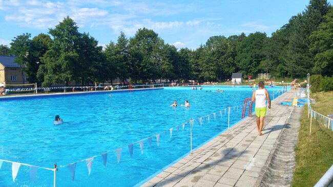 Koupaliště Jílové u Tisé