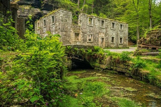 Dolský mlýn (Grundmühle)