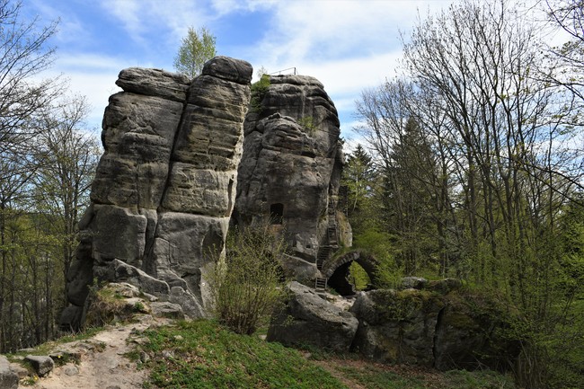Jiráskovy Skály rocks - Bischofstein