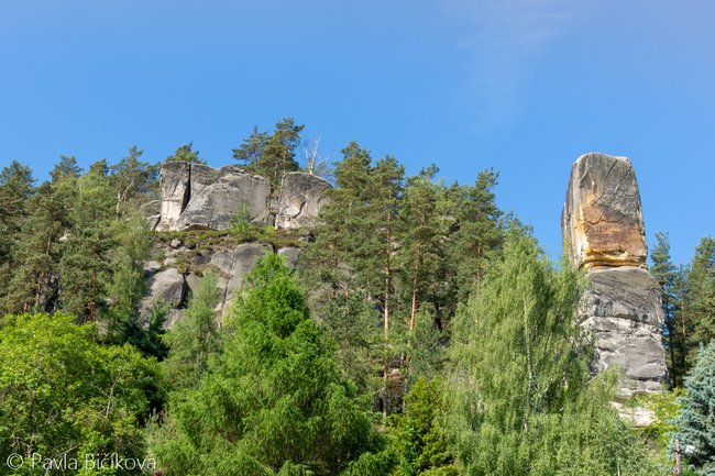 Klokočí skály rocks