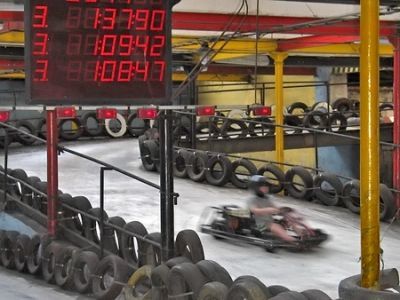 Motokárová dráha - motobydlo